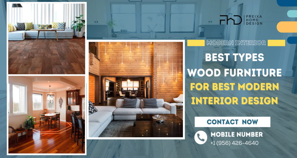 Best wood furniture for interior design